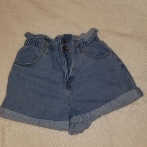 High waisted shorts